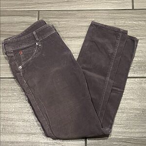 Hudson Jeans Collin Flap Skinny Charcoal Jean Pebble Gray Size 29